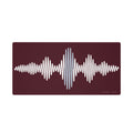 Reverb Desk Mat | Claret White