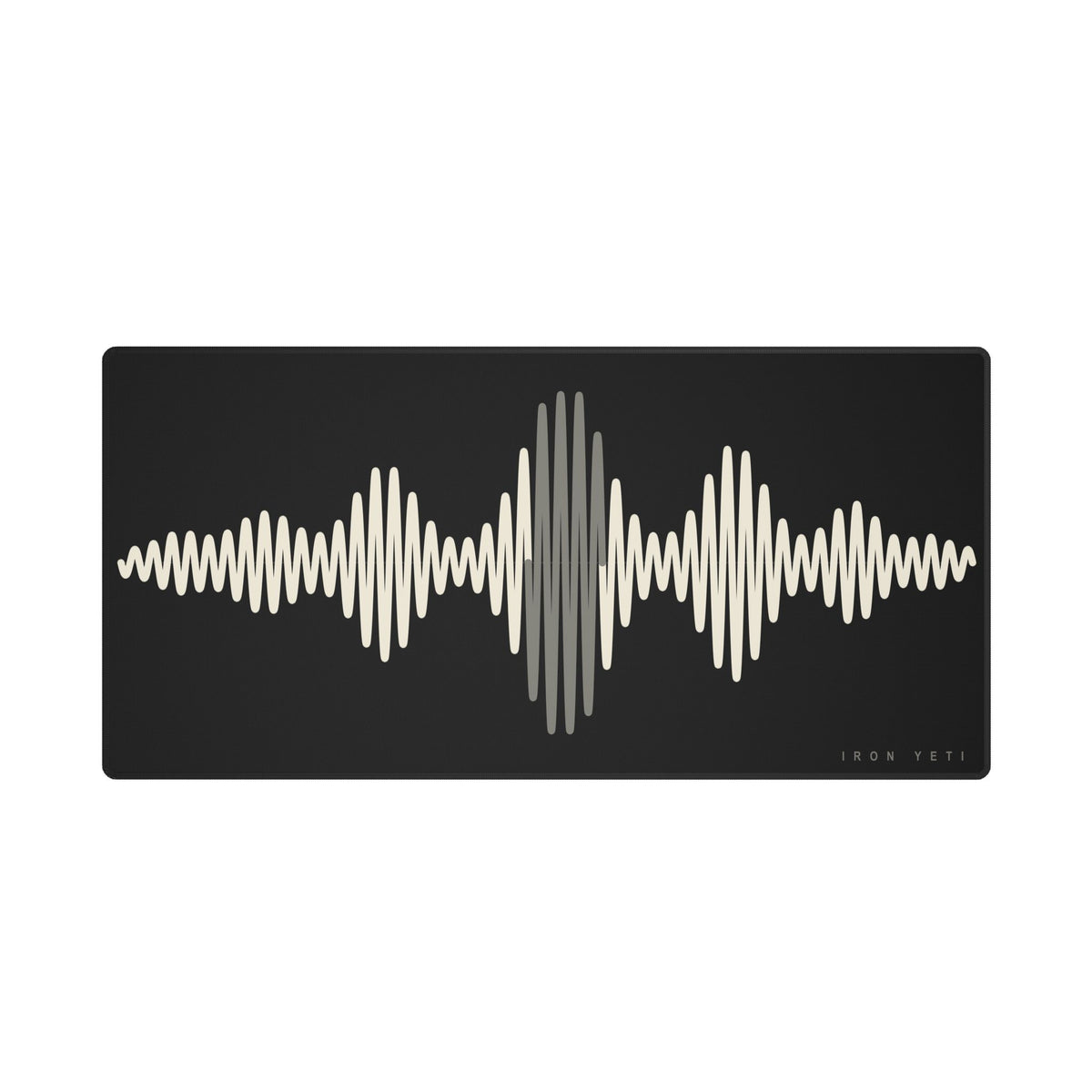 Reverb Desk Mat | Coal and Cream