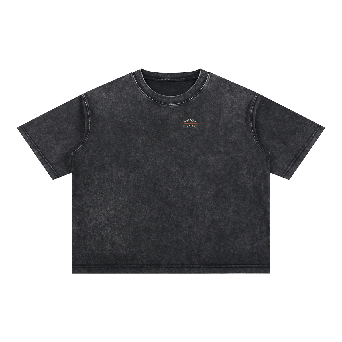Echo Tee - Washed Black Boxy Tee